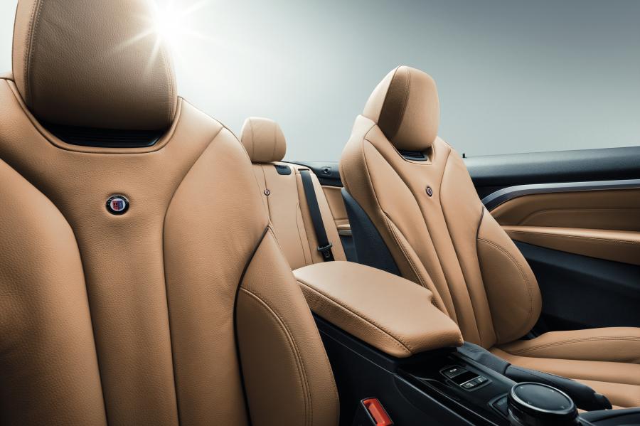 Детали интерьера Alpina D4 Bi-Turbo Cabrio (F33) 2017 года  (WW) (фото 4 из 5)